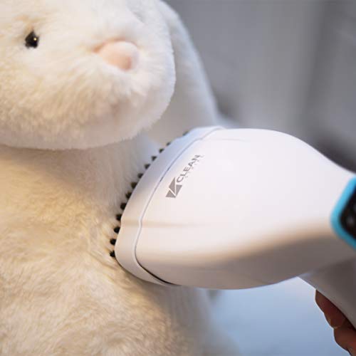 Handheld Disinfecting Steamer For Clothes, Portable Handheld Garment Steamer, Quick Heating With Removable Water Tank, Dual Steam Setting, Steamer For Garments, White/Teal #TOP7