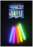 HENBRANDT Premium 15cm Glow Sticks Party Pack x 1 - 10 Multicolour Neon Light Sticks with Lanyards, Perfect for Festivals, Concerts, Raves, Kids Parties & Nighttime Events, Ages 6+