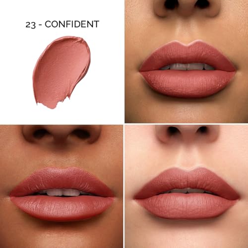 Image of Colors Queen Color It All Long Lasting Crayon Lipstick | Up to 18 Hours Stay | Creamy Matte Finish | Waterproof & Light Weight| Smudge Proof & Non-Transferable | Lipstick for Women (Confident,3.5g)