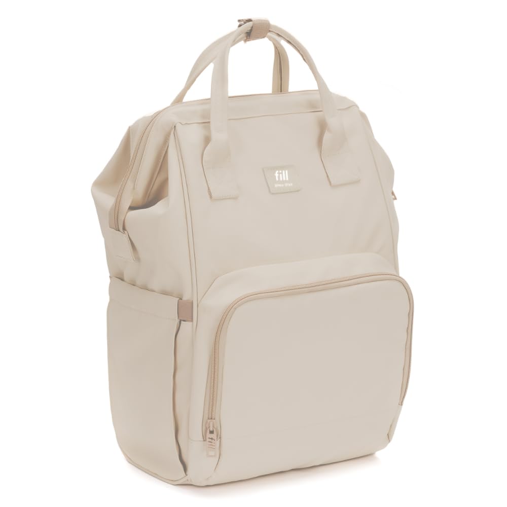 Fillikid Barcelona – Wickelrucksack mit variablem Stauraum, mehreren Innen- und Außenfächern, gepolsterten Schultergurten, modernes Design