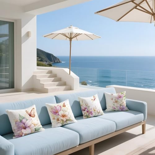 Housse coussin 60x60cm imperméable lavable pour protéger votre salon extérieur