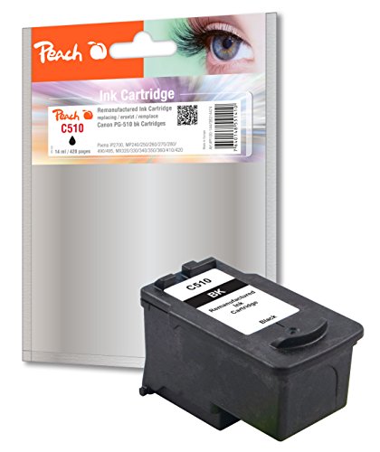 Preisvergleich Produktbild Peach Druckkopf schwarz kompatibel zu Canon PG-510