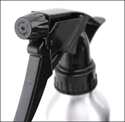 Beauty Town Aluminum Spray Bottle (250ml, 8.5 oz) Hair Spray Refillable Water Bottle (Red)