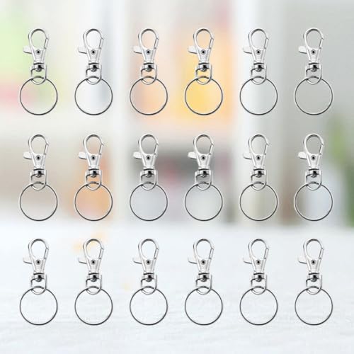 Cierres giratorios de langosta para mochilas escolares y llaveros de manualidades de 25 mm 8