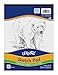 Art1st Sketch Pad, 9"X12", White, 50 Sheets