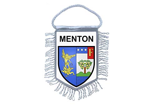 Fanion Mini Drapeau Pays Voiture Decoration Souvenir Blason Paris Parisien