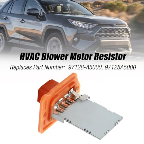 Image of UOIENRT 97128-A5000 HVAC Blower Motor Resistor, Replacement for Kia Soul Base 1.6L L4 2.0L L4 2014-2019, Replacement for Hyundai Elantra 2014-2019, Replaces 97128A5000