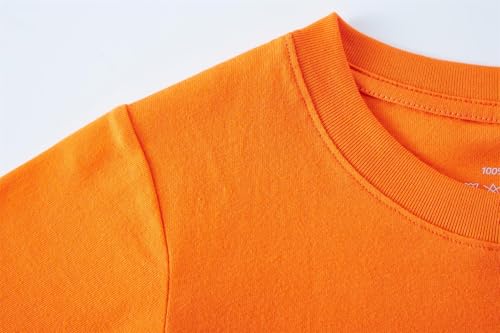 Image of Huata Boys Girls Short Sleeve Tee T-Shirt Crewneck 2 Packs