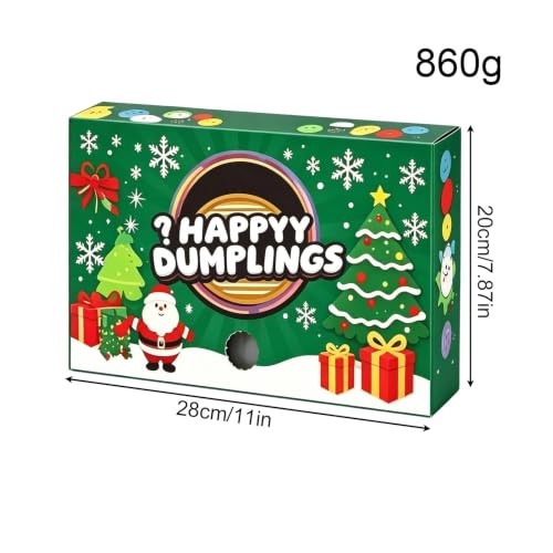 Calendario de Adviento navideño ideal para regalar a niños y coleccionistas de juguetes squishy 5