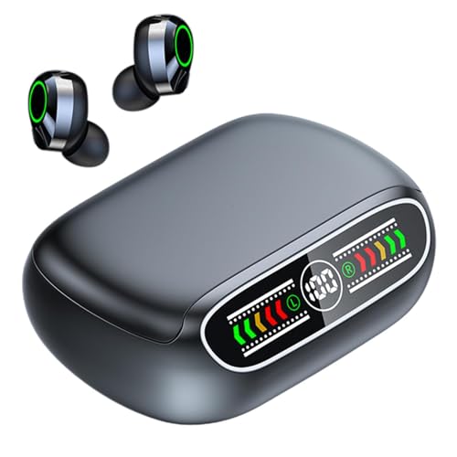 Auriculares intrauditivos, auriculares inalámbricos con funda de carga y pantalla LED, auriculares táctiles inteligentes, auriculares deportivos, auriculares intraurales, auriculares inalámbricos para