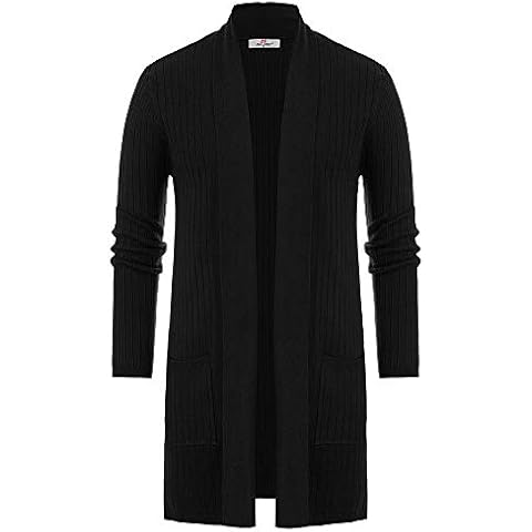 PJ PAUL JONES Men's Shawl Collar Cardigan Cover