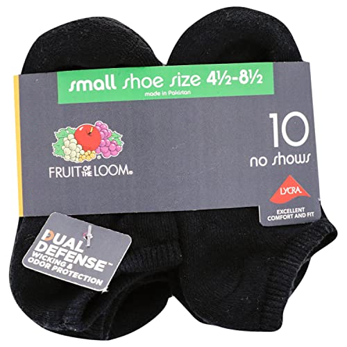 Fruit Of the Loom Boys' 10 Pair Pack Dual Defense Cushioned Comfort Socks4