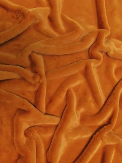 Half Shag Faux Fur Fabric (Beaver)(Knit Backing) Sold by The Yard DIY Coats Costumes Scarfs Rugs Accessories Fashion (Black)