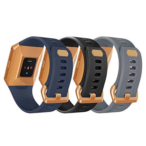 Image of AIUNIT Compatible Ionic Bands for Men Women Teens Kids Large Small, Strap Sport Accessory Wristband Design for Ionic Smart Watch