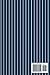 Food Diary 2019: Basic Food Diary with Blue Pinstripe Cover