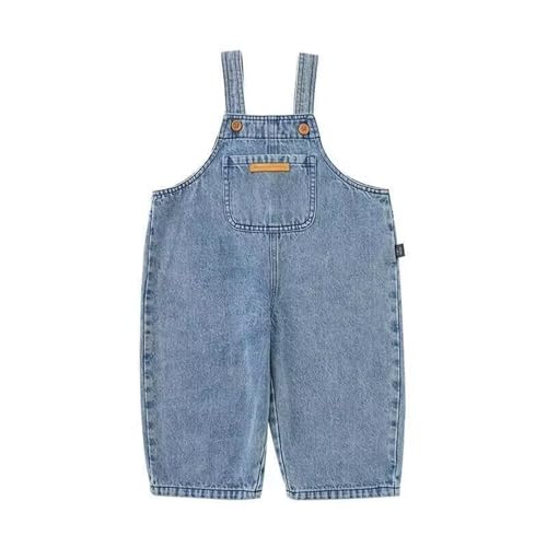 Generisch - Fitness Sachen Combinaison de jeu décontractée pour garçons et tout-petits - Doux et confortable - Bretelles réglables - Combinaison en jean résistante pour le printemps et l'été - Pour garçon et