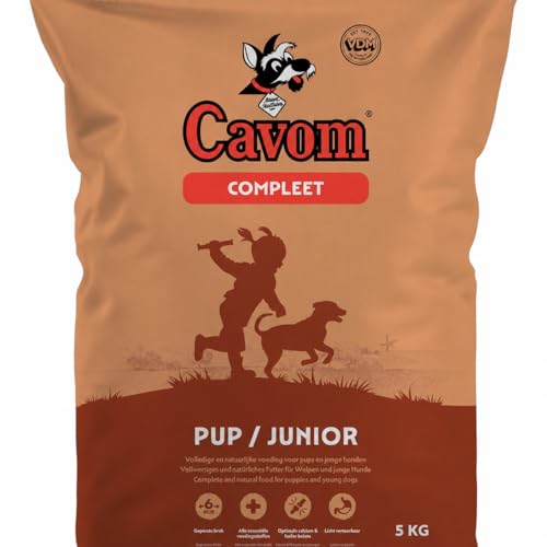 Cavom 5 kg compleet pup/junior hondenvoer