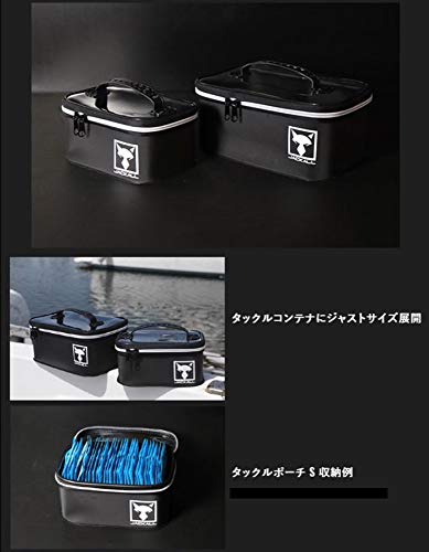 JACKALL(ジャッカル) タックルポーチ ブラック スモール 2枚目