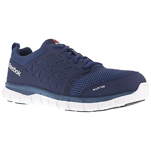 Reebok Work Sublite Cushion Work Men's Oxford, 7 2E US, Navy by Reebok - Image 4