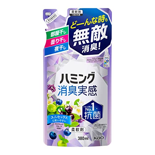 花王 ハミング消臭実感 アクアティックフルーツ 詰替 380ml