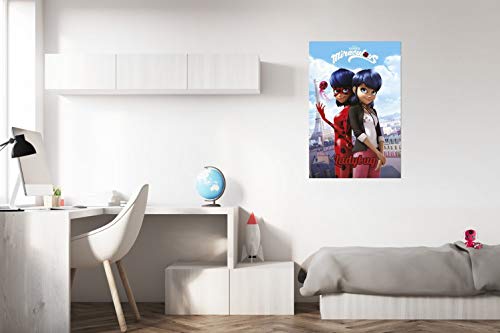 1art1 Miraculous Poster Ladybug, Marinette Dupain-Cheng, Paris Affisch Print Plakkaat 91x61 cm - Afbeelding 6