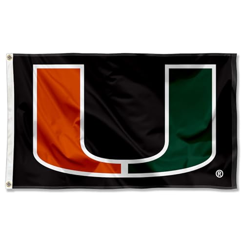 Hurricanes Black 3x5 Grommet Flag
