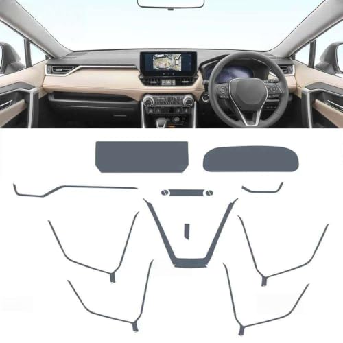 Película protectora de consola central para interior de RAV4 2020-2023 2