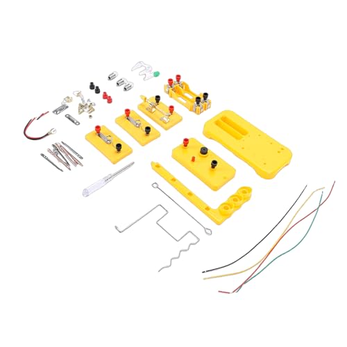 Juguete científico STEM kit de experimentos de circuito elemental con soporte de batería 2