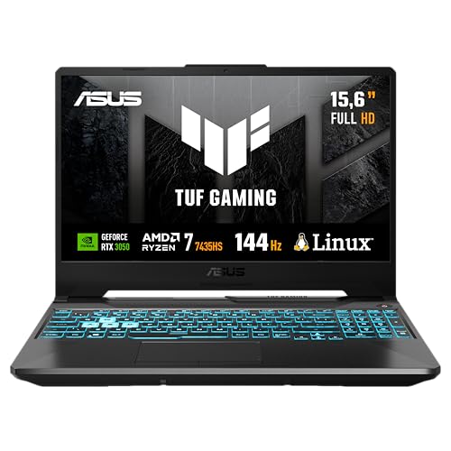 Notebook ASUS TUF Gaming A15, RTX 3050, AMD RYZEN 7, 8 GB, 512 GB SSD, KeepOS, Tela 15.6'' FHD, Graphite Black - FA506NCR-HN089