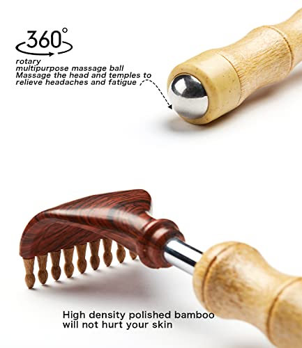 Atncsme Back Scratcher For Man Portable Retractable Bamboo For Instant Itching Relief And Suitable For Adult Ladies Elderly Children, Beautiful Gift Packaging #TOP2