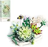 Einzigartiges Geschenk: Das Blumenstrauß-Bauset ist jederzeit ein besonderes und einzigartiges Geschenk für Mama, Papa, Freundin und alle Menschen, die Sie lieben. Drücken Sie Ihre Liebe aus und überraschen Sie sie mit diesem atemberaubenden Blumenstrauß!