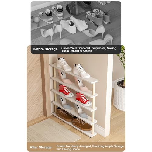 Solution chaussures placard étroit pour libérer le sol de votre entrée