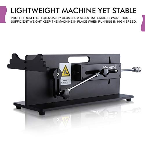 Image of Hismith Table Top 2.0 Pro - Premium Sex Machine with APP /Remote /Wire 3 in 1 Control, Love Machine with KlicLok System (Black)