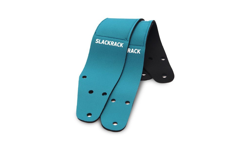 GIBBON Slacklines Slackrack Pads, Protective Pads for Slackrack Fitness, Replacement Pads, Blue, 2 Units