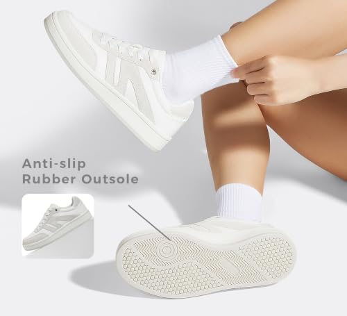Image of LUCKY STEP Women Retro Gum Sole Fashion Sneakers