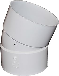 Genova Products V-704 4 in. Elbow PVC SD 0.062