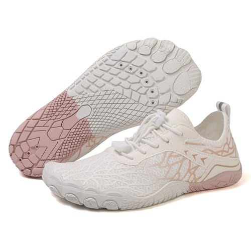 Image of Hike Barefoot Shoes for Women Men, Pro Barefoot Shoe with Wide Toe Box for Hiking, Walking, Swimming, Non-Slip Breathable Lightweight Water Shoes Unisex