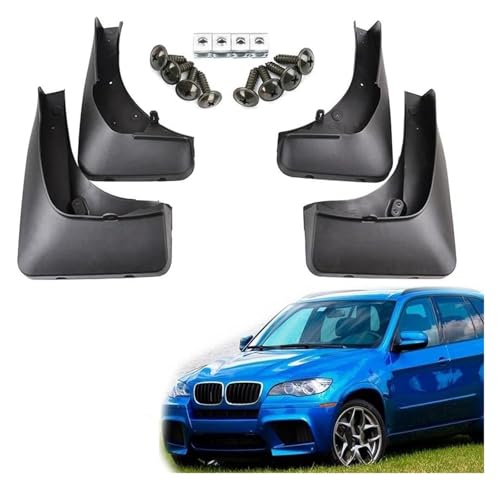 Garde-boue BMW X5 E70 2007-2013 : bavettes de protection de roue auto - 4