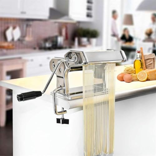 Machine à pâtes avec presse électrique et extrudeuse en acier inoxydable - 5