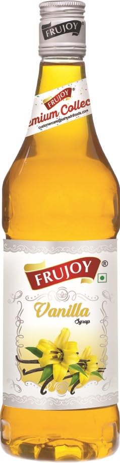 Frujoy Vanilla Syrup 750ml | For Fruit Mocktail | Cocktail | Milk Shake| Falooda | Baking Essentials-picture-40