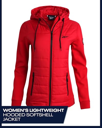Reebok Women’s Lightweight Softshell Quilted Jacket in Vector Red – Your Cozy Companion for Winter Adventures! - Image 2