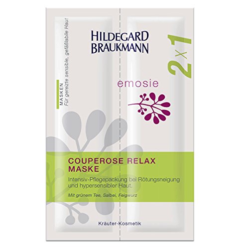 Preisvergleich Produktbild Hildegard Braukmann Emosie Couperose Relax Maske 2x7ml, 3er Pack