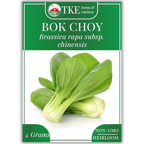 TKE Farms & Gardens - Bok Choy Seeds for Planting