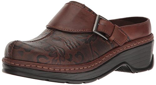 Klogs Footwear Austin Women's Shoes - Slip-Resistant Shoes for Healthcare and Food Service Professionals - Removable TRUCOMFORT Insole - All Day Comfort and Support, Flower Tool, 3 UK