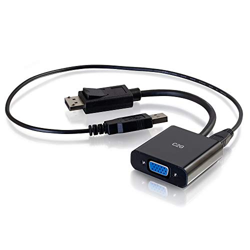 Adaptateur DisplayPort vers VGA pour brancher un vieux moniteur PC