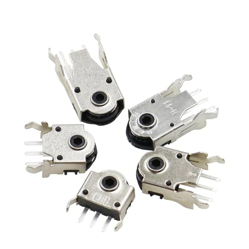 Lot de 10 encodeurs 7mm et galet de contacteur à roulement 7H pour circuits imprimés