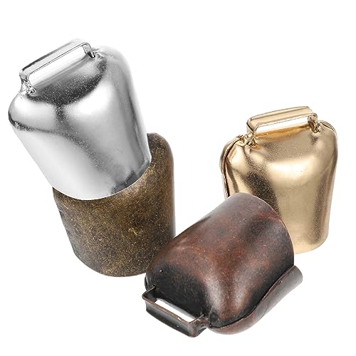 Ciieeo 4pcs Bear Bells for Dogs Loud Jingle Bells Cowbell Design for Outdoor Activities Safe for Camping