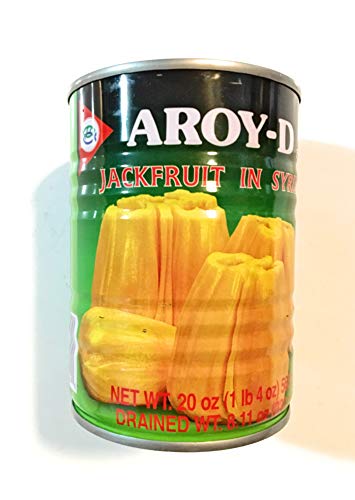 Aroy-D Jackfruit In Syrup 20 Oz(4 Pack)