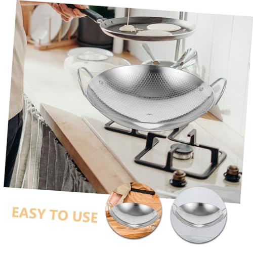 Wok de acero inoxidable Ipetboom con asas dobles miniatura 3