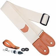 [Excellent Material] - How to make an excellent guitar strap without the first layer of cowhide? Don't worry about the end of our guitar strap starting to peel and crack after a period of use. Unlike inferior leather, our guitar strap ends are made o...